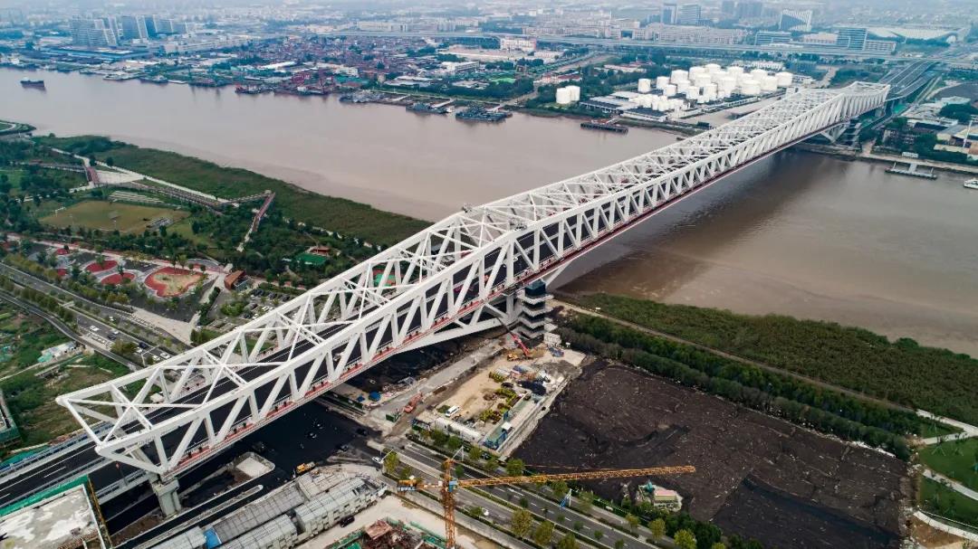 寧波三官堂大橋順利建成通車