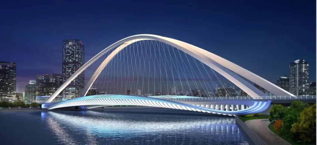 項目動態(tài)丨寧波新典橋主拱合龍