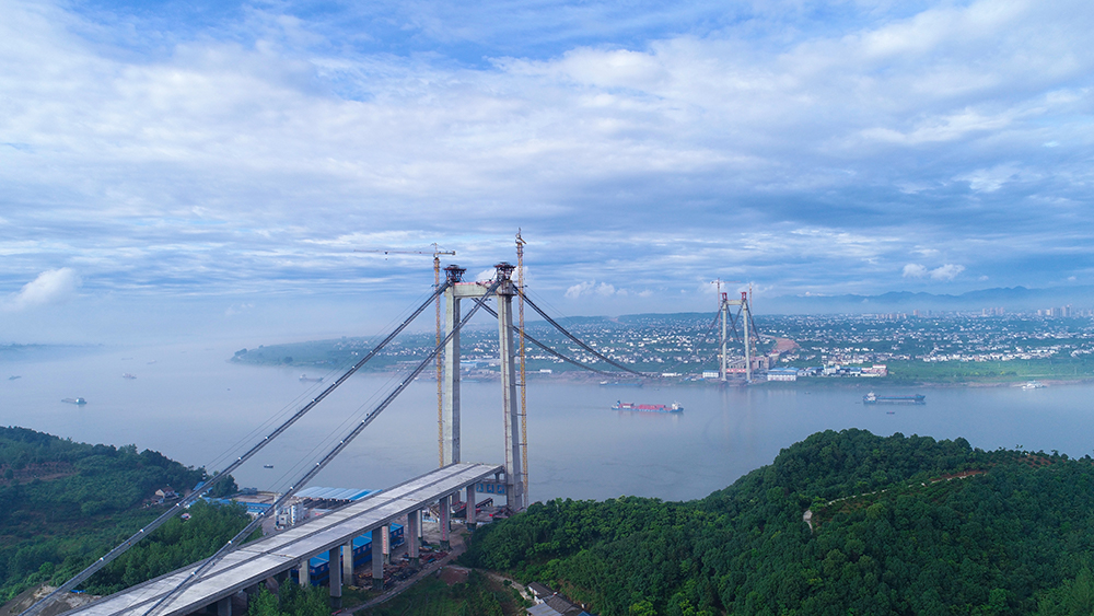 ?湖北白洋長江公路大橋